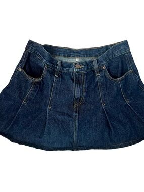 Levi's Pleated Mini Skirt 100% Cotton